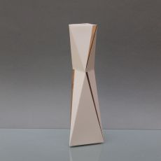 Vase 27 cm Silberdekor